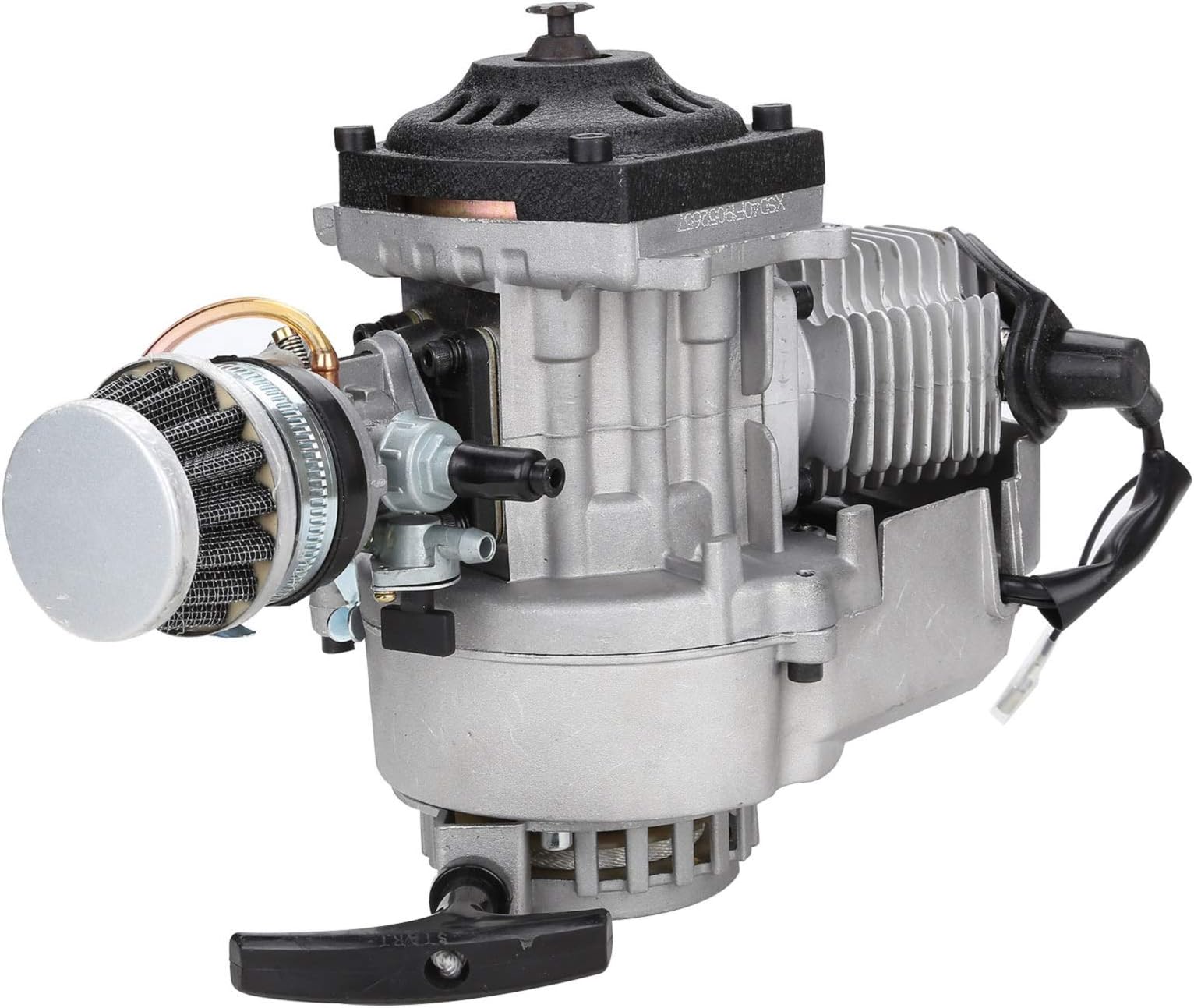 Holdfiturn Motorcycle Carburetor 49CC Mini Moto Bike Parts Engine Small Sports Car Motorcycle Bike 2 Stroke Gasoline Engine Air Filter