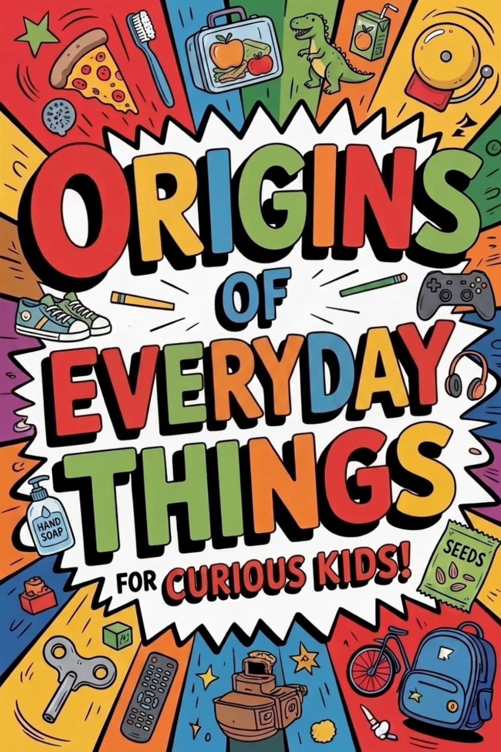 Origins of Everyday Things for Curious Kids: Paperback Gift for Trivia Buffs, Curious Kids & Knowledge Seekers