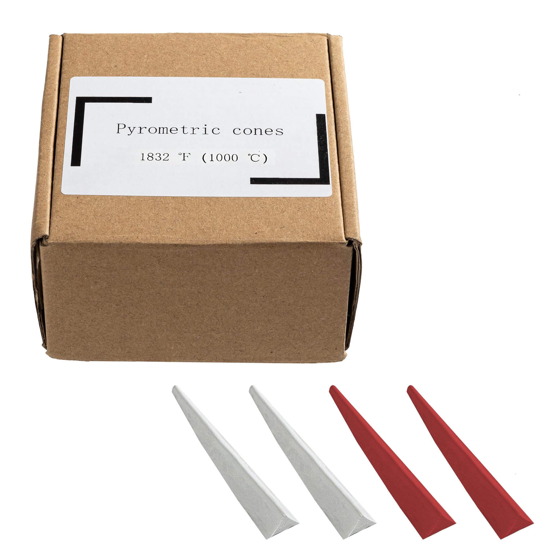 Cônes pyrométriques 06 de contrôle thermique à 1000 °C pour cuisson de céramique