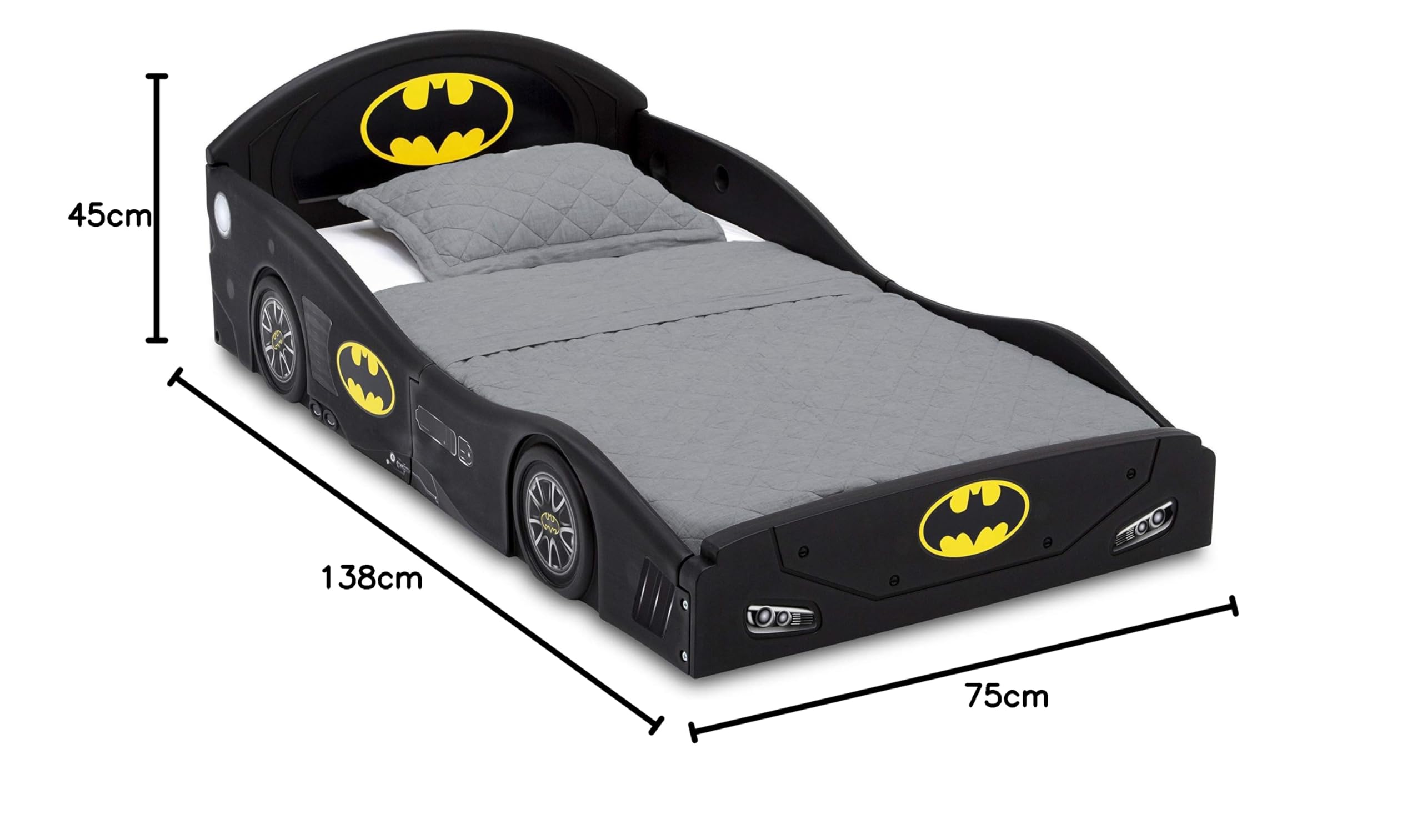 Amazon｜デルタ DX トドラーベッド バットマン Delta Batman Batmobile