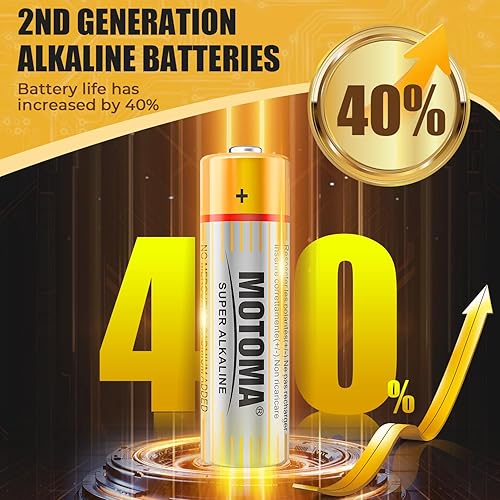 Miniatura 2 de Pilas alcalinas AAA y AA, 24 pilas dobles A y 24 triples A, baterías de energía de larga duración para dispositivos electrónicos domésticos,