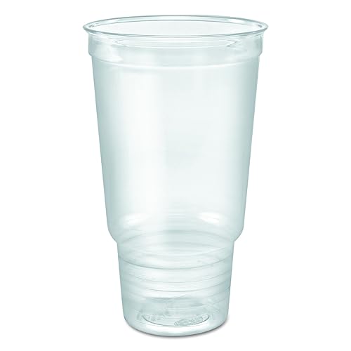 Dart 32AC 32 oz Ultra Clear Pedestal PET Vaso de plástico (caja de 500)