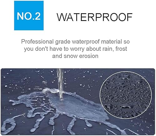 Miniatura 4 de Waterproof Car Cover Compatible with Dacia Duster Logan MCV Stepway Sandero Stepway Full Car Cover Dustproof Against Rain Snow Windy Protect Car