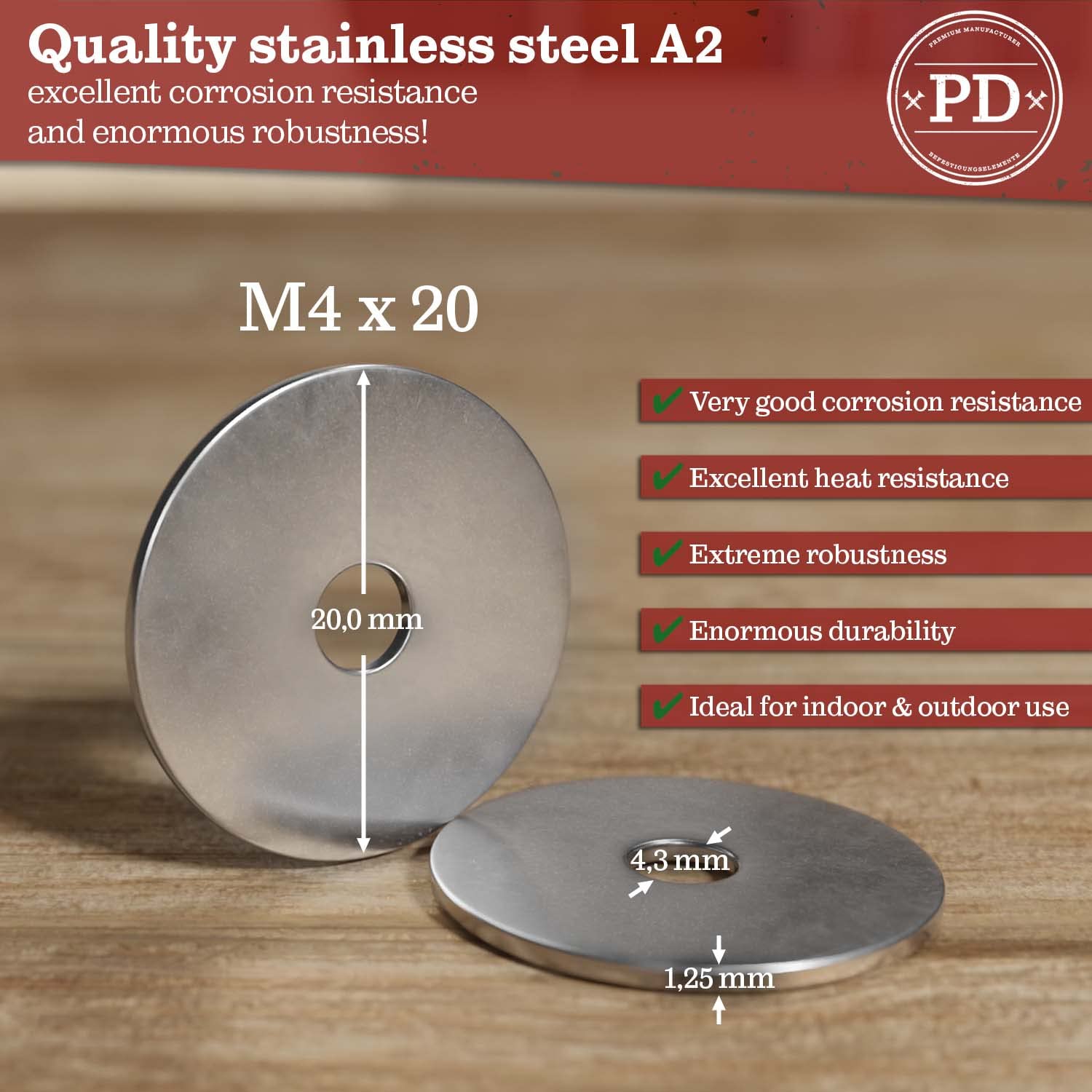 Rondelle OC-PRO assortiment rondelles de contact inox a4 afnor nfe 25