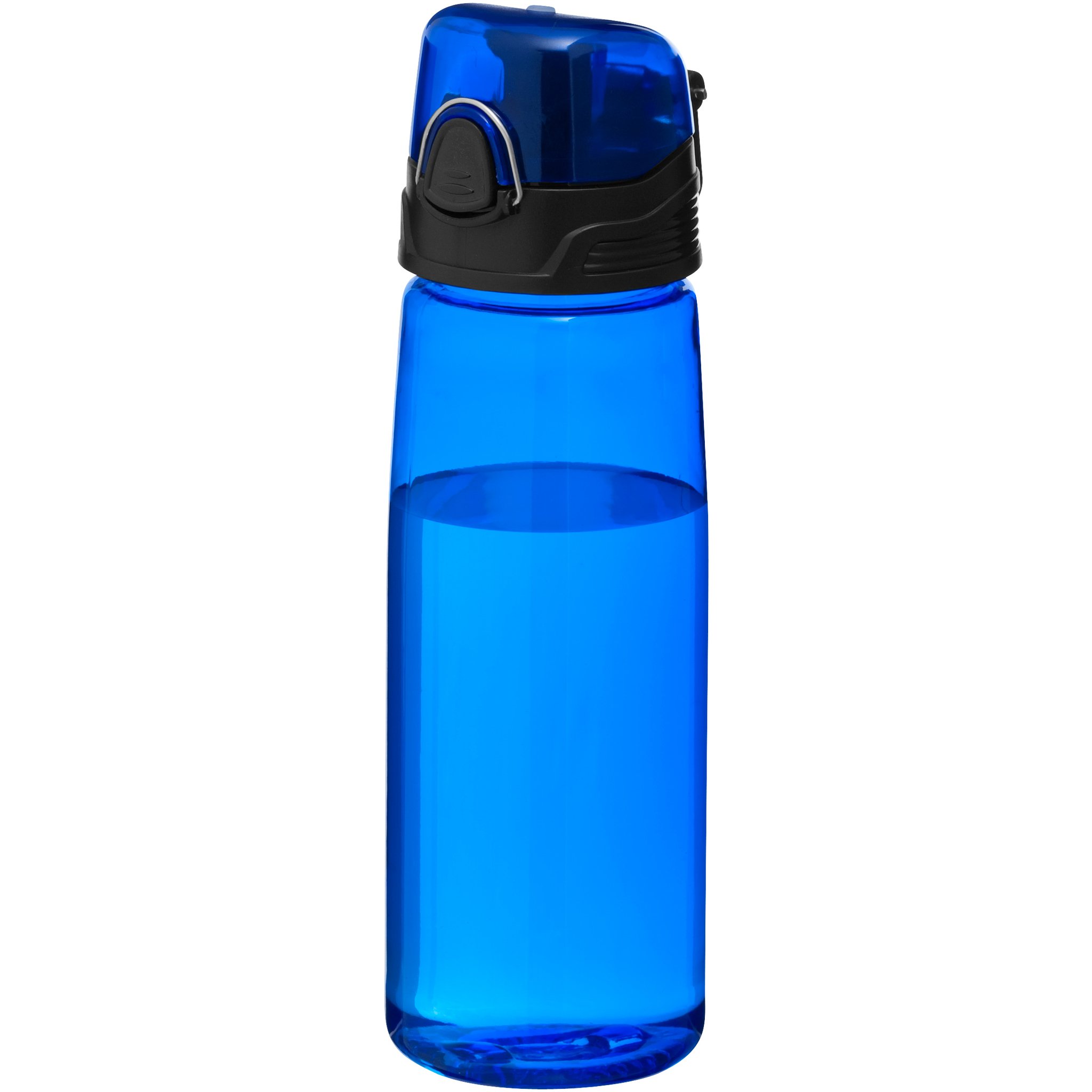 Bullet Capri Sports Bottle - 700ml BPA-Free Tritan Transparent Blue 25 x 7.7 cm