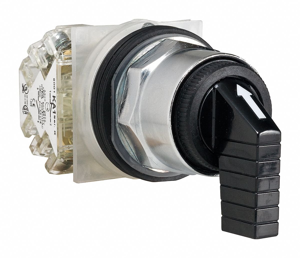 Schneider Electric Non-Illuminated Selector Switch, Size: 30mm, Position: 3, Action: Maintained/Maintained / Maintain