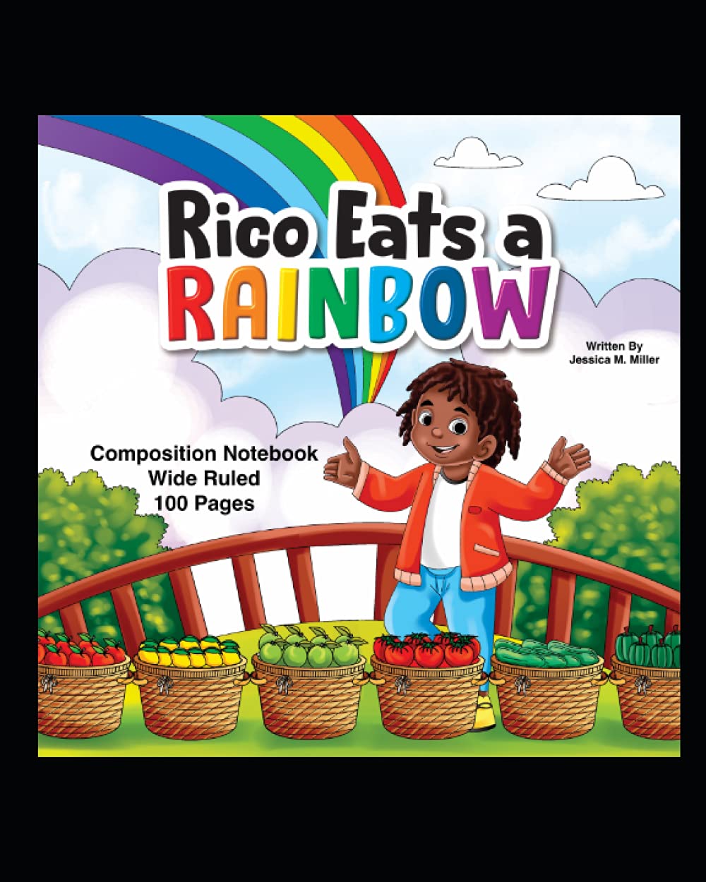 Rico Eats a Rainbow Composition Notebook