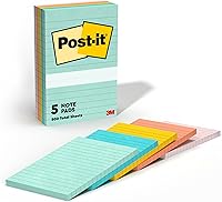 Vista 1 de Post-it - Notas adhesivas de 5 x 8 pulgadas, Marseille Collection