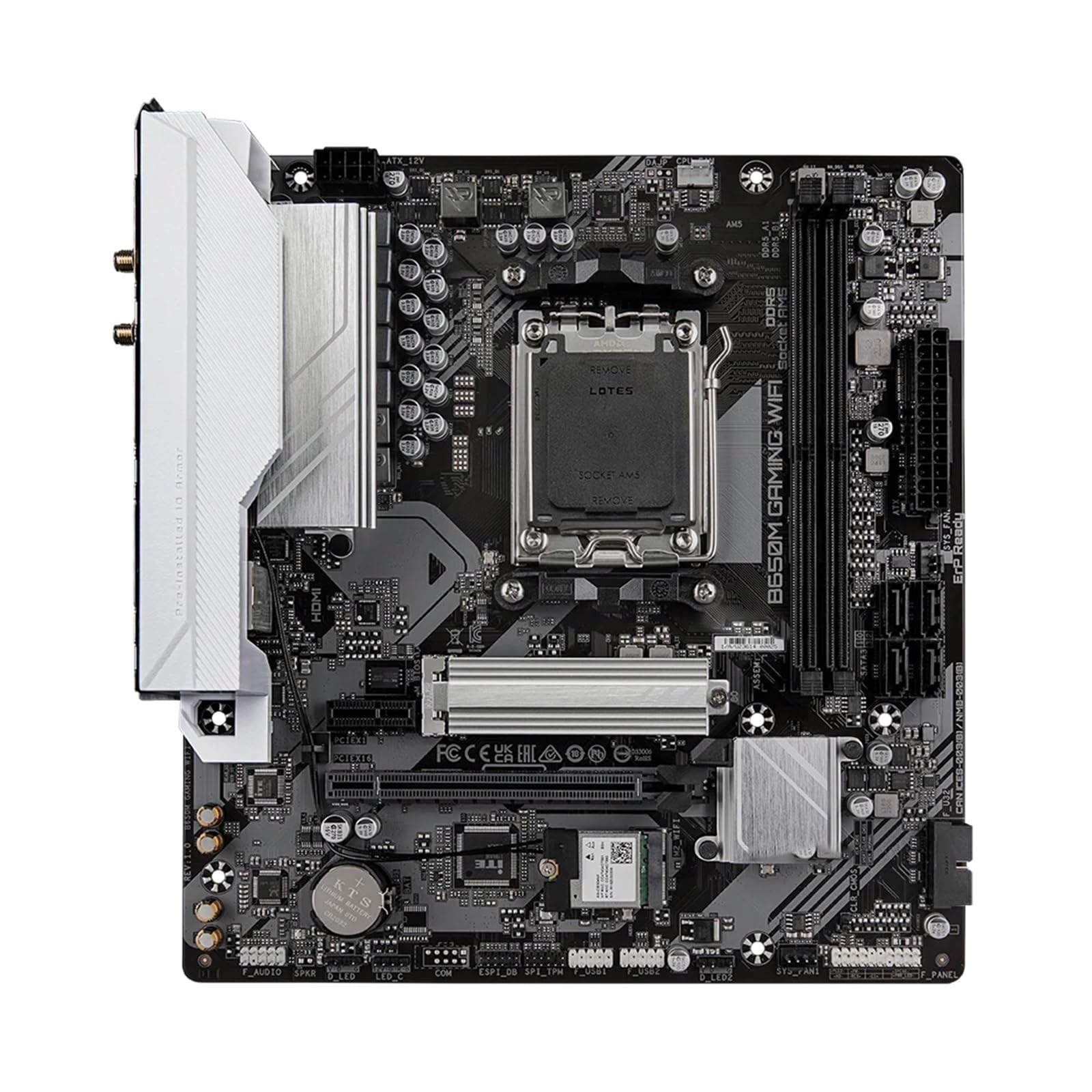 Placa Madre Fit For GIGABYTE B650M Gaming WiFi DDR5 B650 Placa Base Zócalo AM5