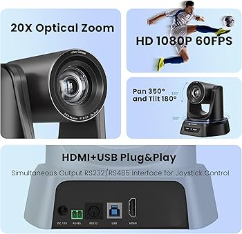 Amazon.com: TONGVEO Conference Room PTZ Camera System with 20X