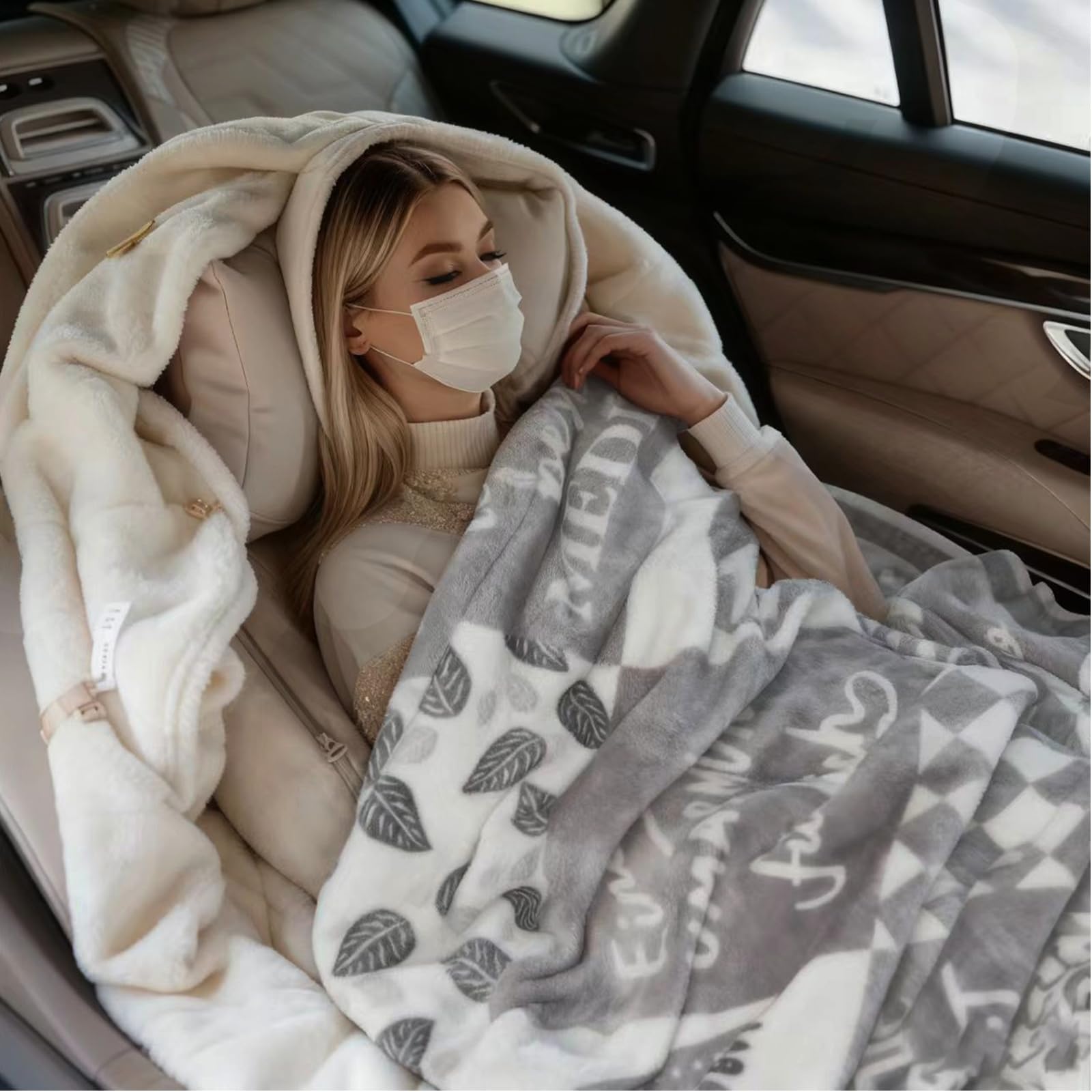 Geschenke für Frauen Kuscheldecke flauschig 150x200cm - Geburtstagsgeschenk für Freundin & Beste Freundin Geschenke, Herzensmensch Geschenk für Tante, Schwester - Flanell Sofadecke
