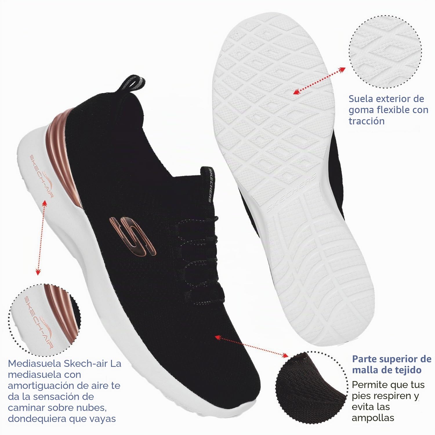 Skechers Skech-Air Dynamight Steps ZapatillasMujer