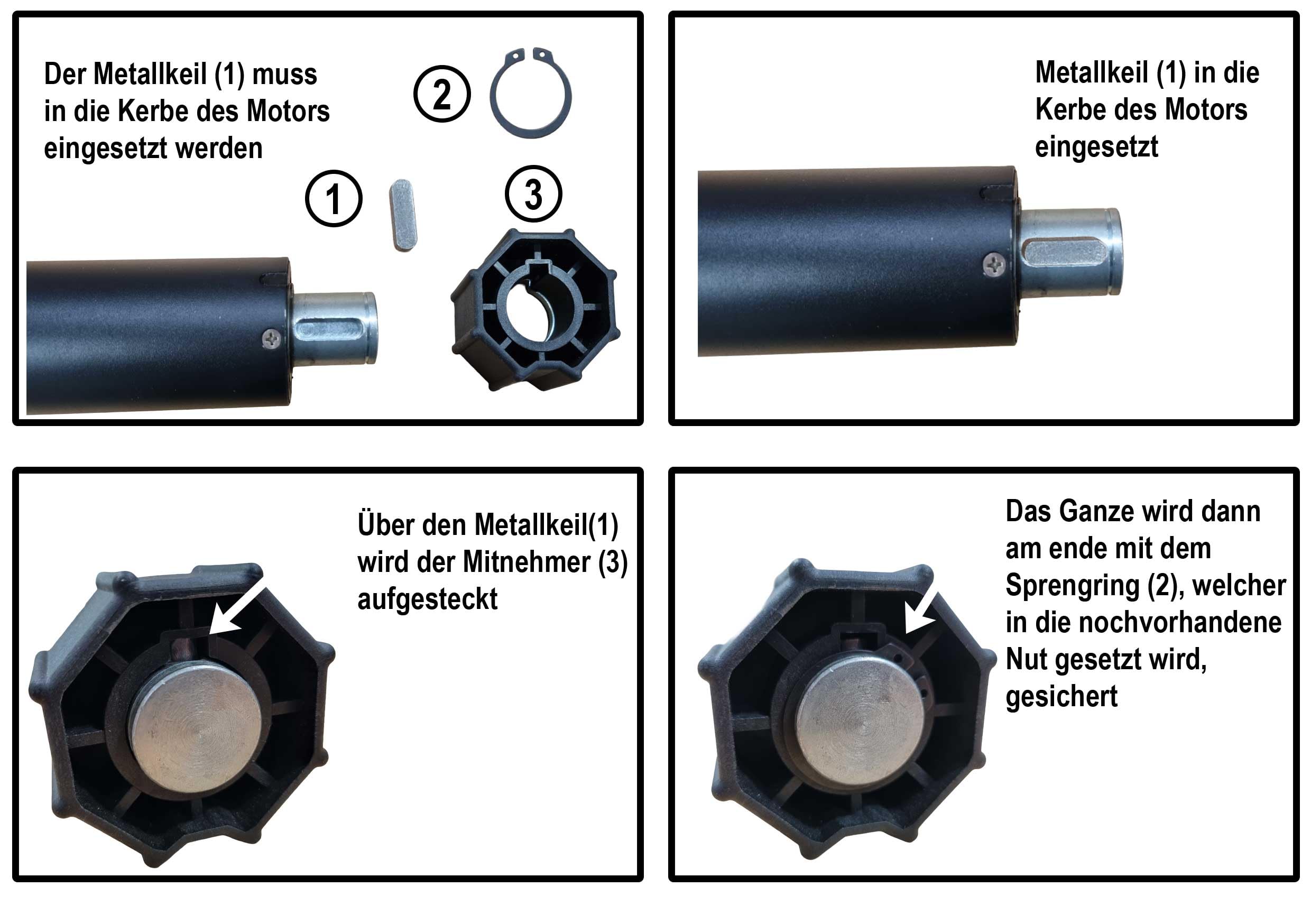 Rolladen Markisenantrieb Rolltormotor Notbedienung Nothandgetriebe NHK 30-120 Nm (80Nm SW70 mit NHK)