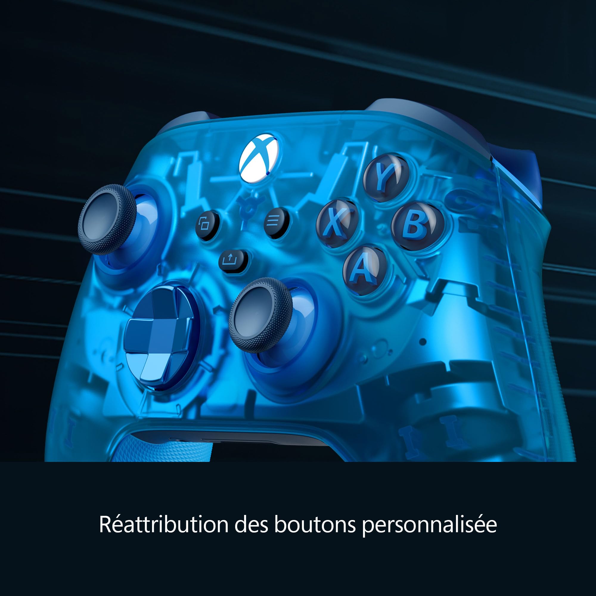 Xbox Microsoft Manette sans fil Édition spéciale Sky Cipher