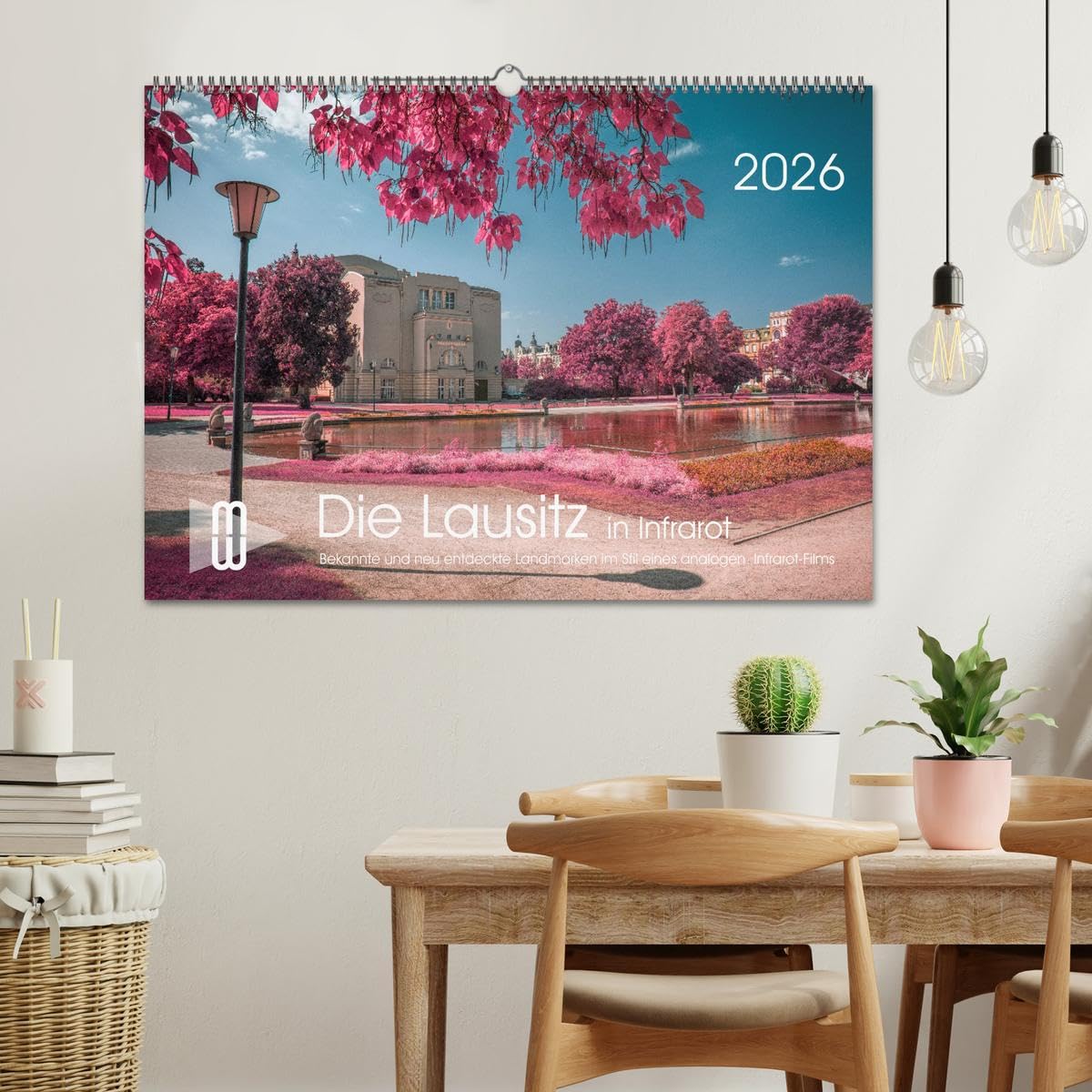 Die Lausitz durch den Infrarotfilter (Wandkalender 2026 DIN A2 quer), CALVENDO Monatskalender: Die Lausitzer Landmarken im Stil eines Infrarotfilm (CALVENDO Natur)