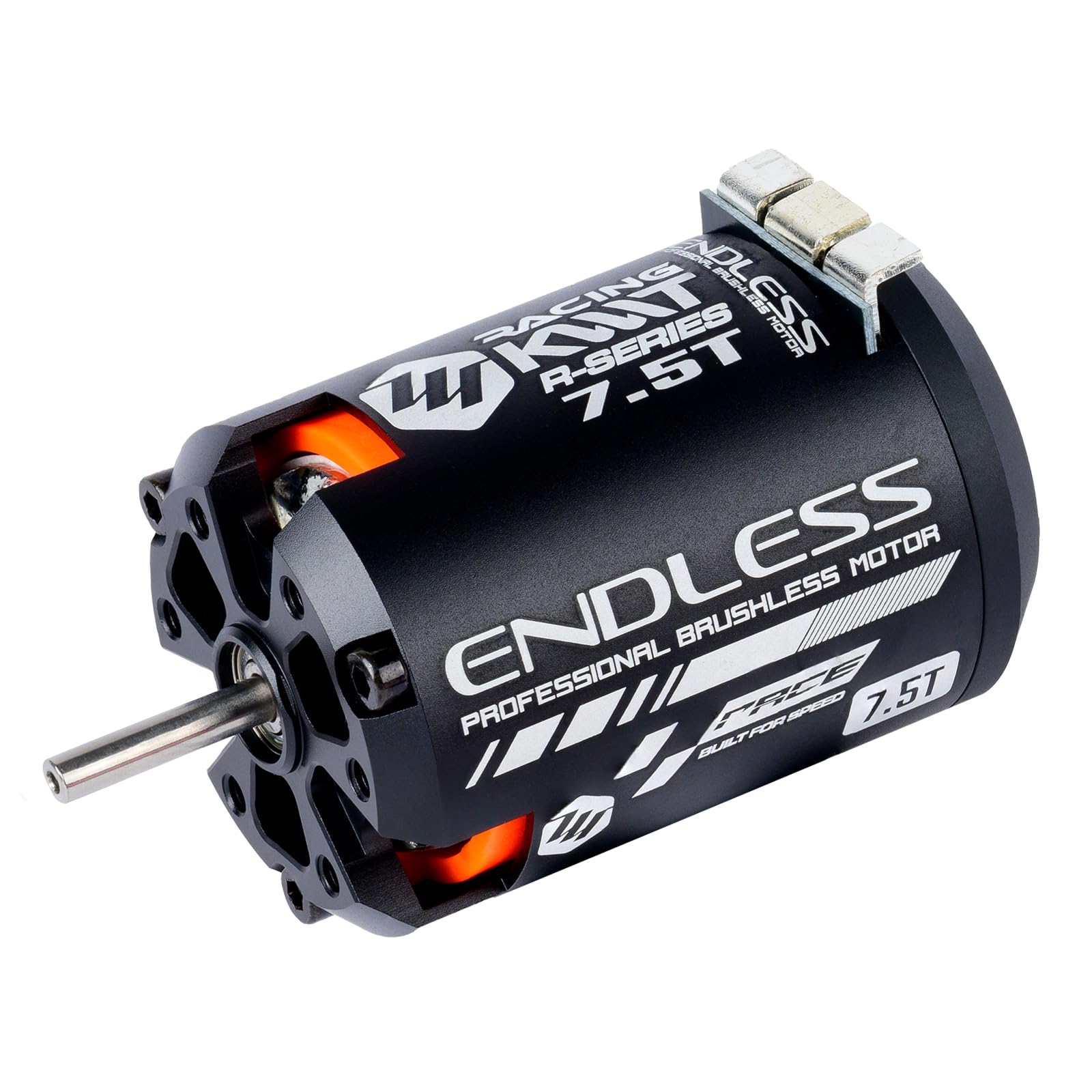 KWTRC Endless 540 Brushless Motor, High-Torque & High-Efficiency RC Motor, Heat-Resistant, Lightweight Design, Compatible with 1/10 On-Road/Off-Road RC Race Cars (7.5T)
