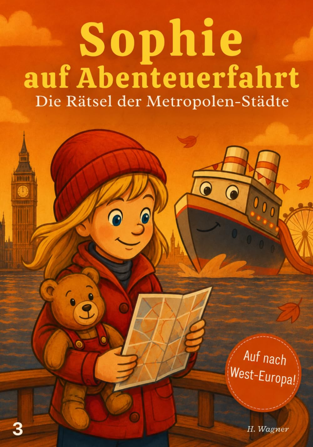 Sophie auf Abenteuerfahrt (3): Die Rätsel der Metropolen-Städte - Auf nach West-Europa!