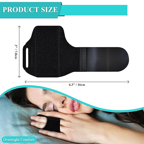 Miniatura 4 de Férula de dedo mejorada con 2 barras de metal, soporte ajustable para dedos de mazo, protector de dedos para artritis, dedo lesionado
