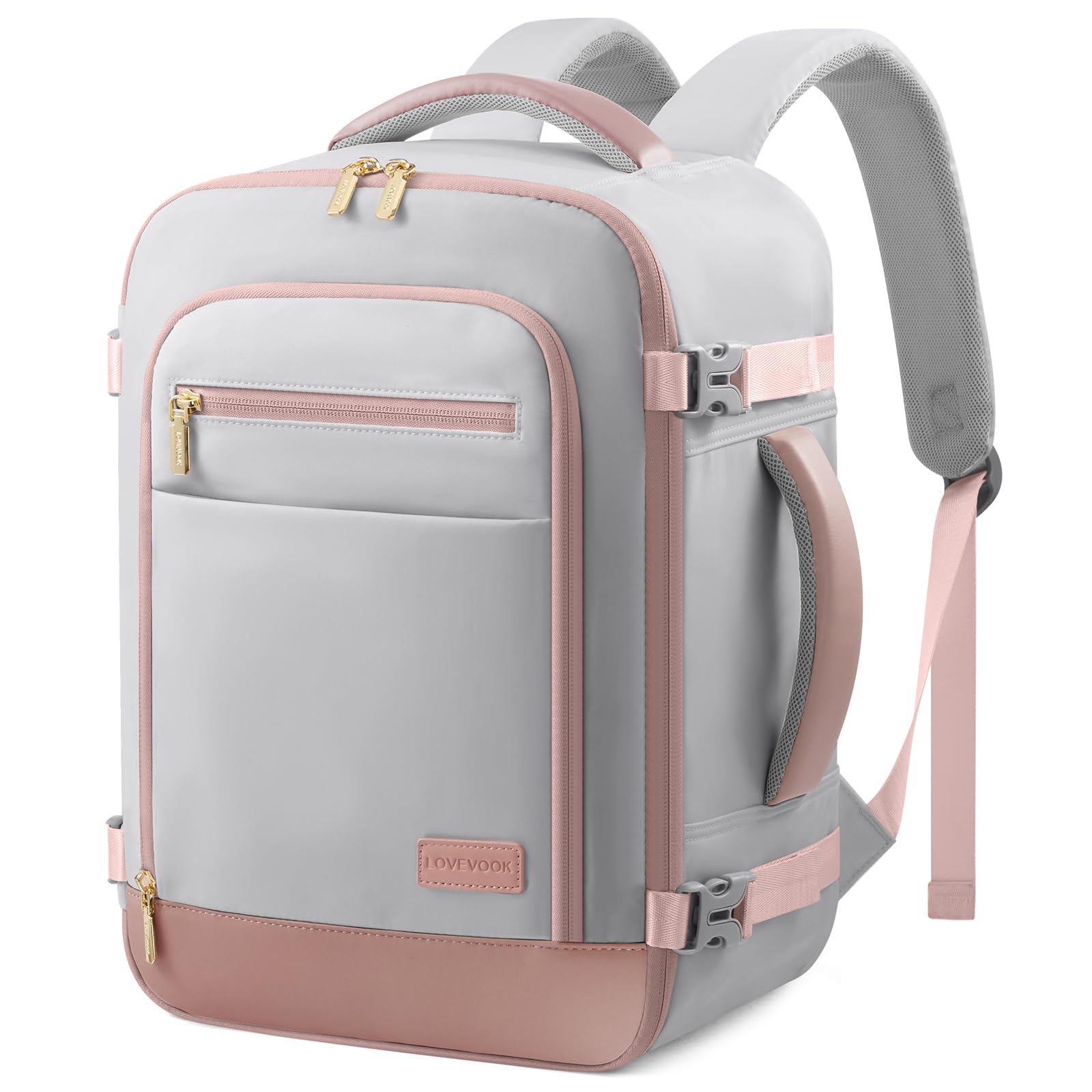 LOVEVOOK Ryanair Handgepäck 40x30x20, Handgepäck Rucksack Tasche, Reiserucksack Damen, Carry On Hand Luggage Underseat Laptop Travel Backpack Cabin Bag 20L