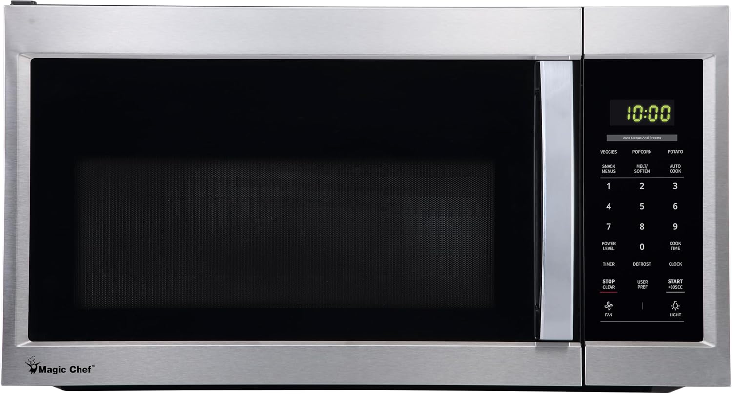 1.7 cu. ft. Stainless Steel Over-The-Range (OTR) Microwave with Sensor Cooking