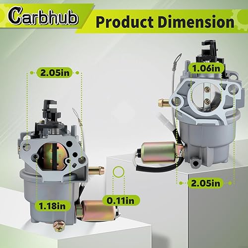 Miniatura 5 de Carbhub 951-05149 Carburador para Cub Cadet 4P90JUC 4P90JUE 420cc 4P90MUC 4P90MUD CC760ES CC30 Carburador, para Husky 13W277SS031 13W277SS231