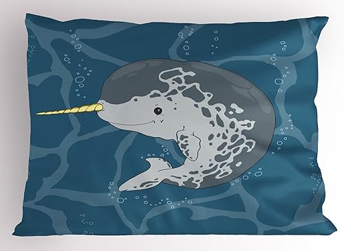 Miniatura 17 de Ambesonne Funda de almohada gris, lunares pequeños sobre fondo blanco, estilo retro, patrón tradicional pastel, funda de almohada decorativa de