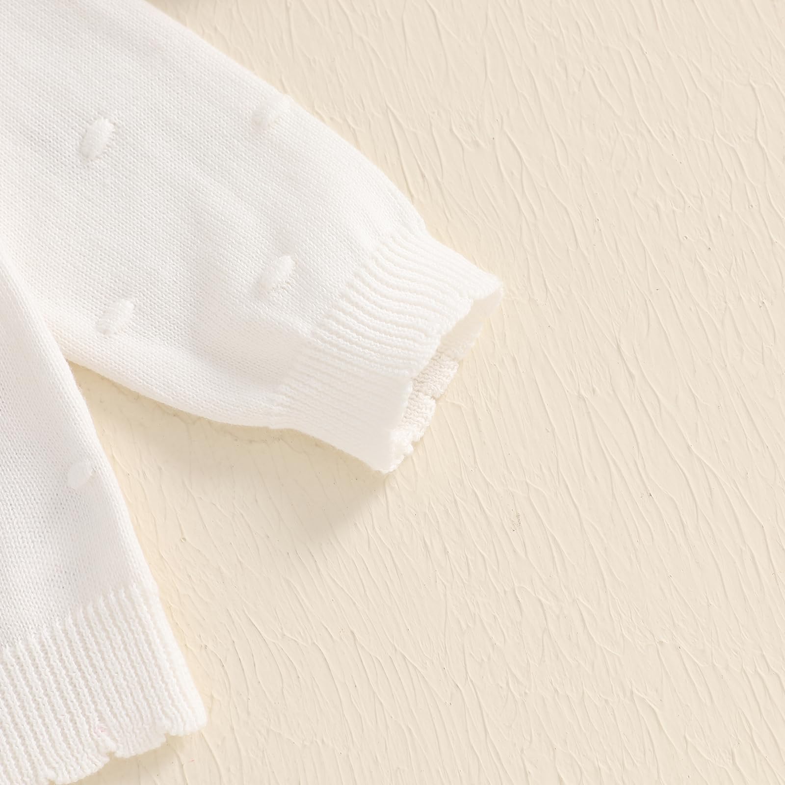Vestiti caldi della neonata della neonata a maniche lunghe in tinta unita cardigan cappotto lavorato a maglia maglione maglione felpa invernale pullover lavorato a maglia grossa abiti per