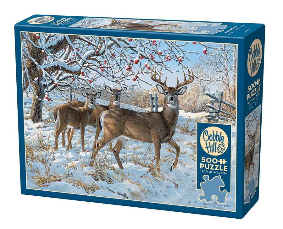 Cobble Hill Winter in the Park Puzzle 500pcs - Puzzles Canada