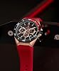 TEARTRACE Relojes para Hombre Lujo Cuarzo Casual Cronógrafo 3ATM Impermeable Deportivo Multifuncional con Correa de Silicona 5