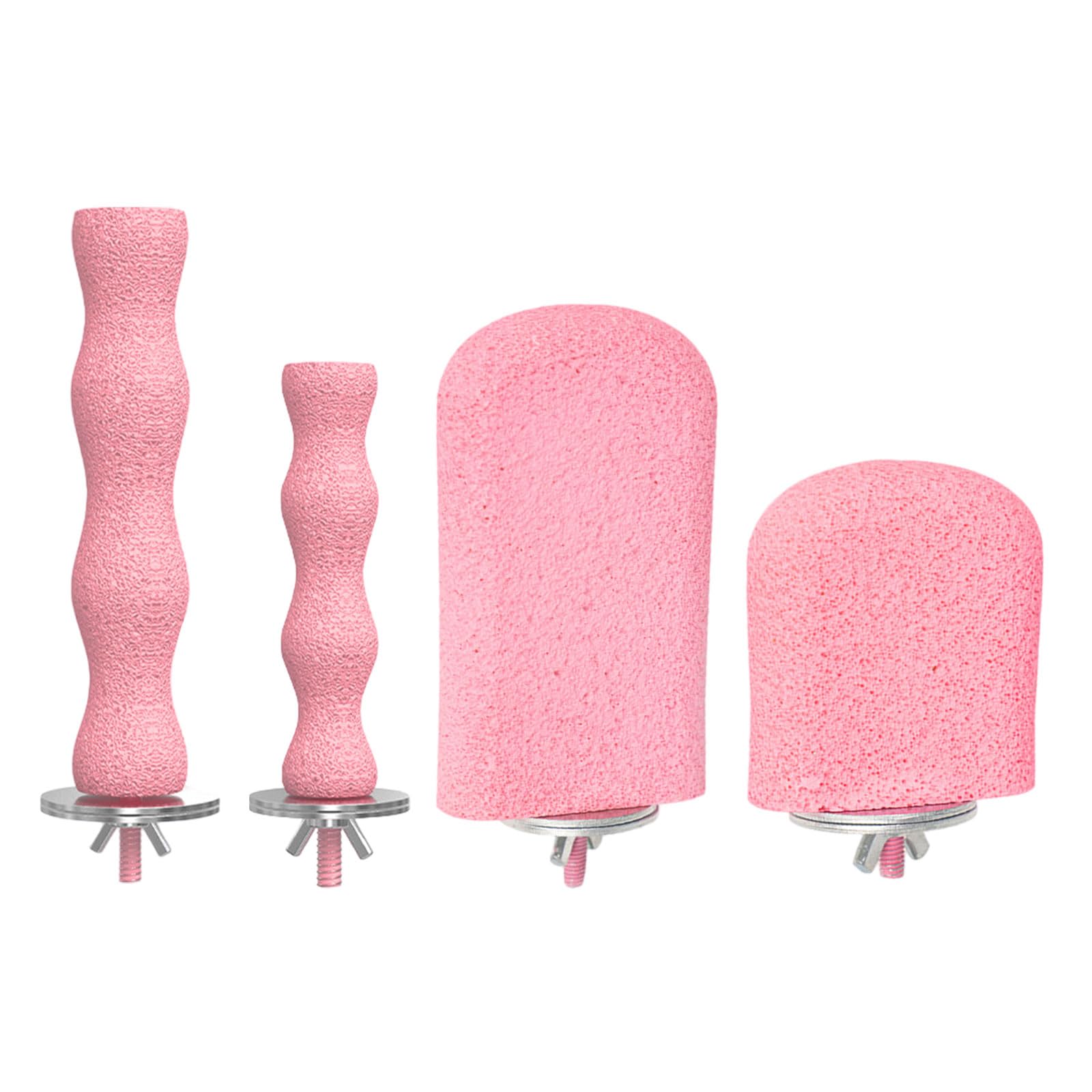 Grattoirs pour perroquets de qualité supérieure en bois brut, lot de 4 pièces
