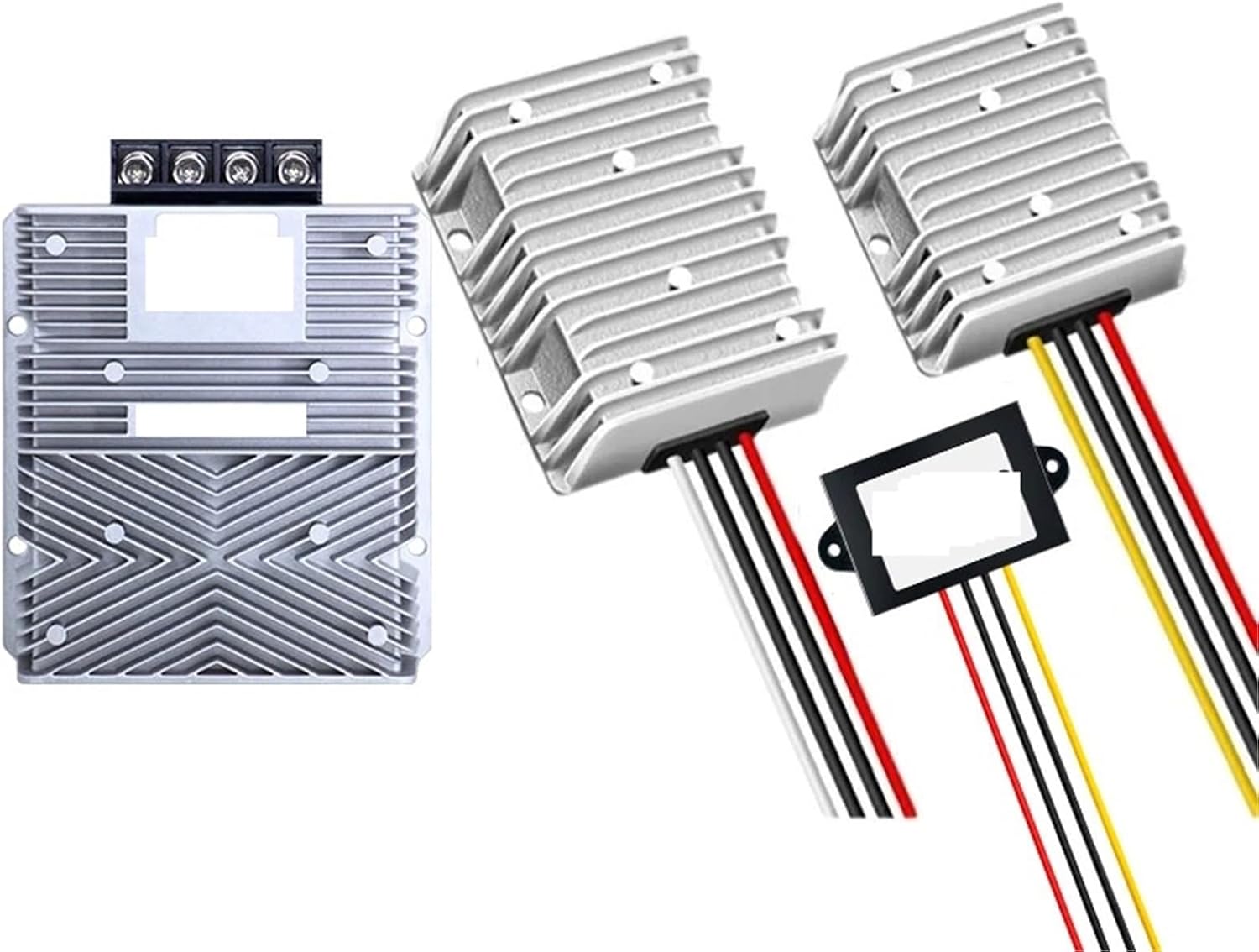 36V 48V to 60V Step Up DC DC Converter Voltage Regulator 30~58V to 60V Boost Power Inverter Supply 60V(8A 75Silver,48V)