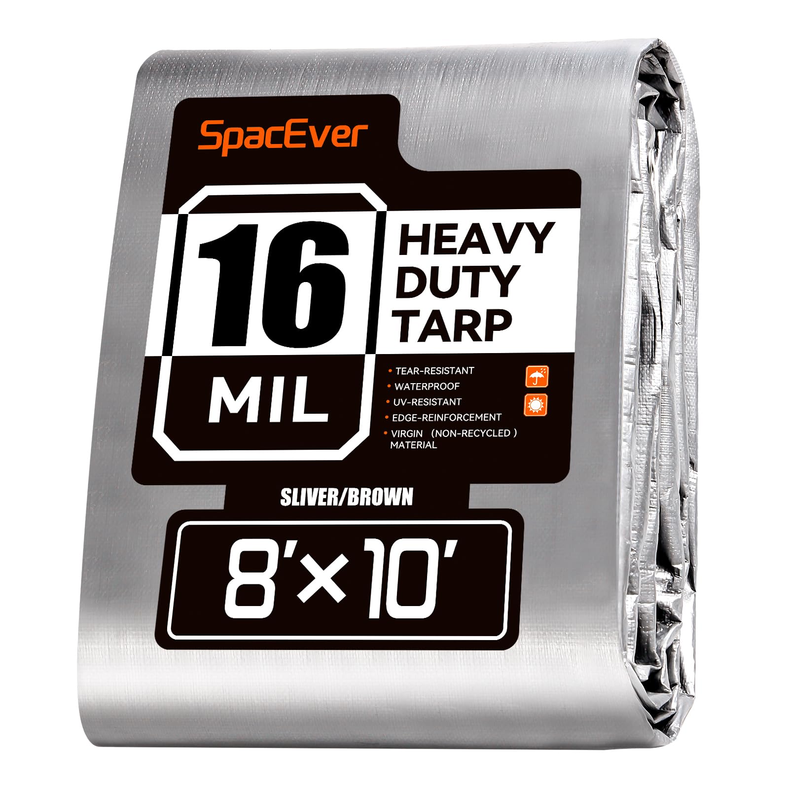 SpacEver 8x10 16 Mil Tarp
