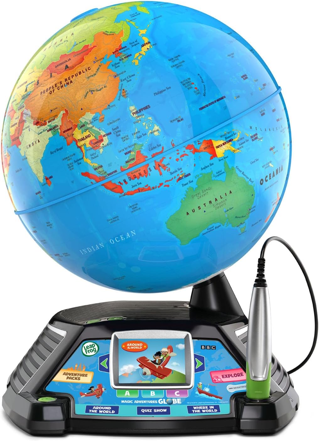 (Frustration Free Packaging) - LeapFrog Magic Adventures Globe (Frustration Free Packaging)