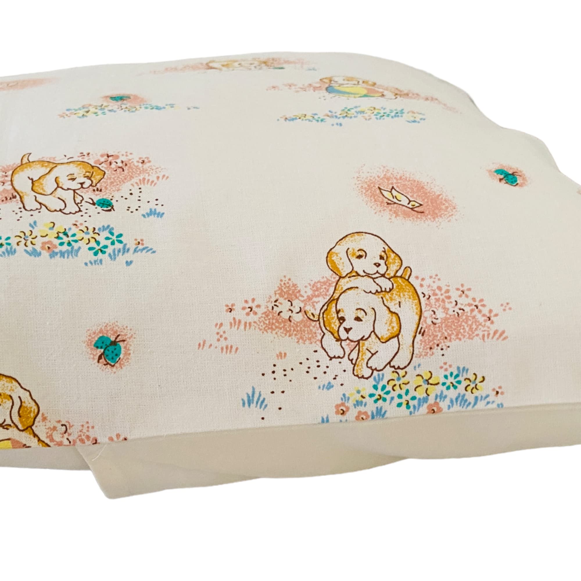 Children's Cushion Cover 40 x 40 cm Vehicles Boys 100% Cotton Decorative Cushion Cover Children's Play Cushion (Dogs) - Image 3
