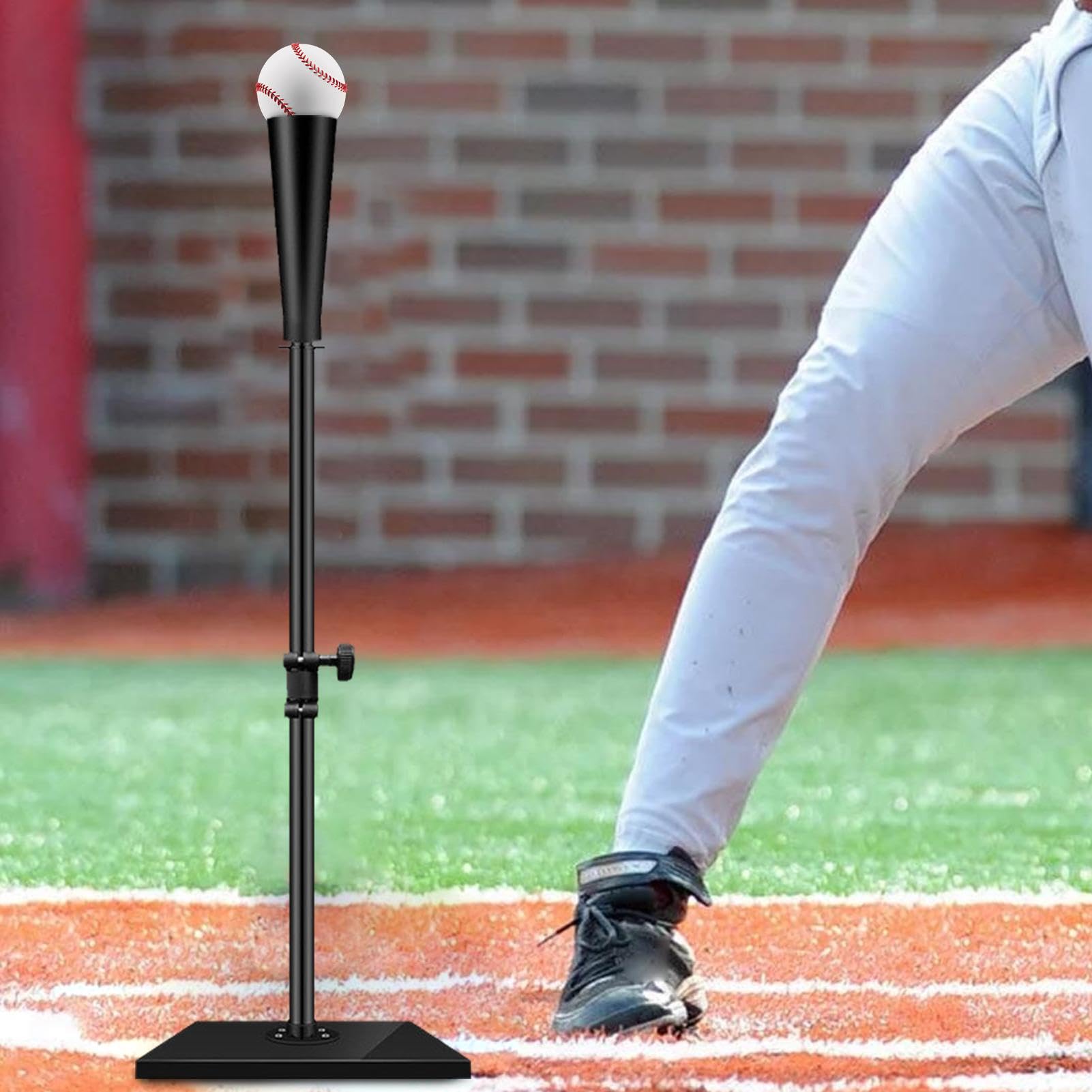 Equipo De Entrenamiento De Béisbol Tee De Bateo Portátil Con Soporte De