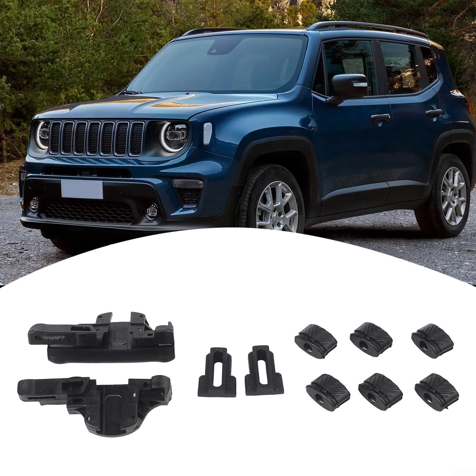 Kit coulissant de toit ouvrant 10 pièces pour Jeep Renegade 15 21, remplacement direct pour composants endommagés