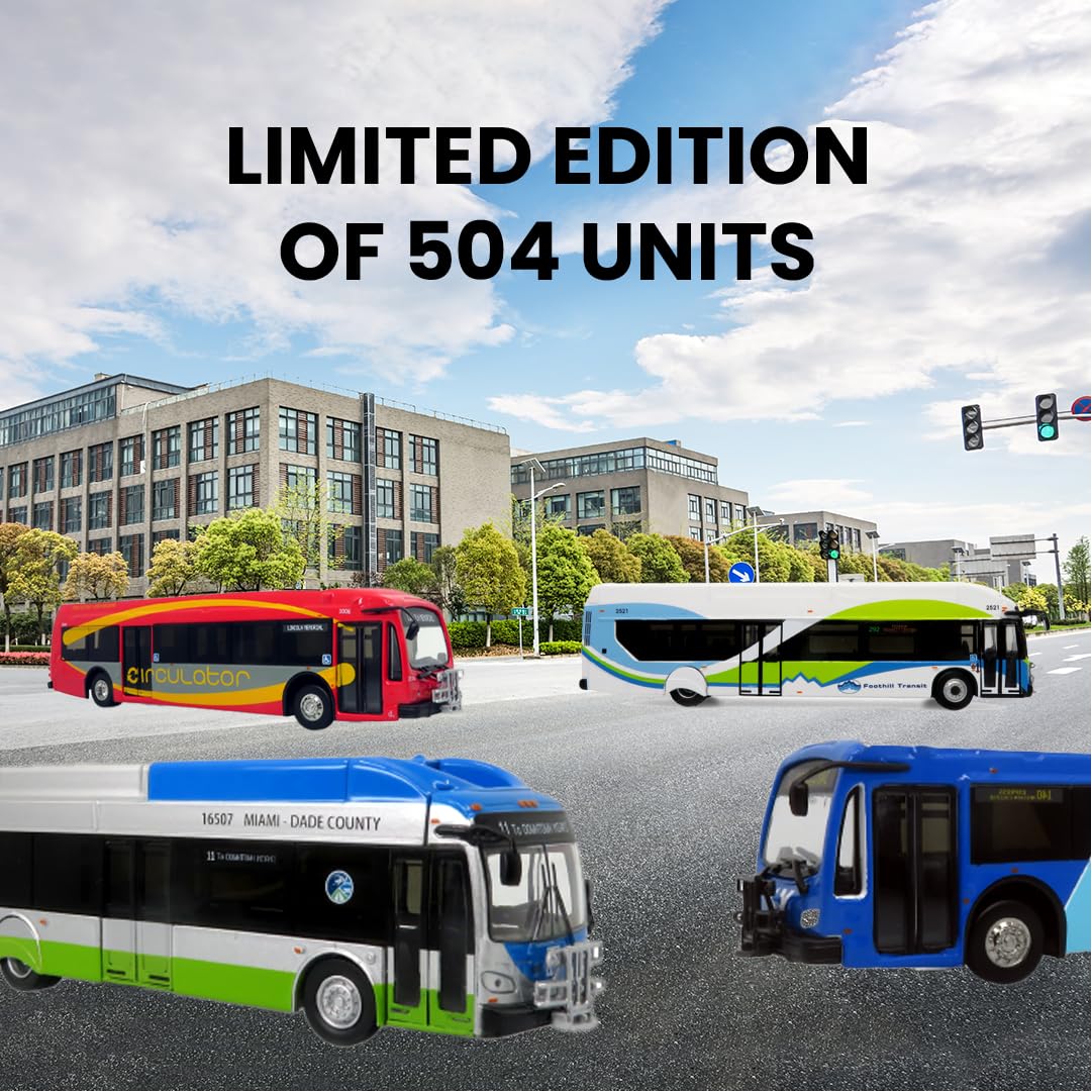Amazon.com: Generic 2021 ZX5 Electric Transit Bus - Santa