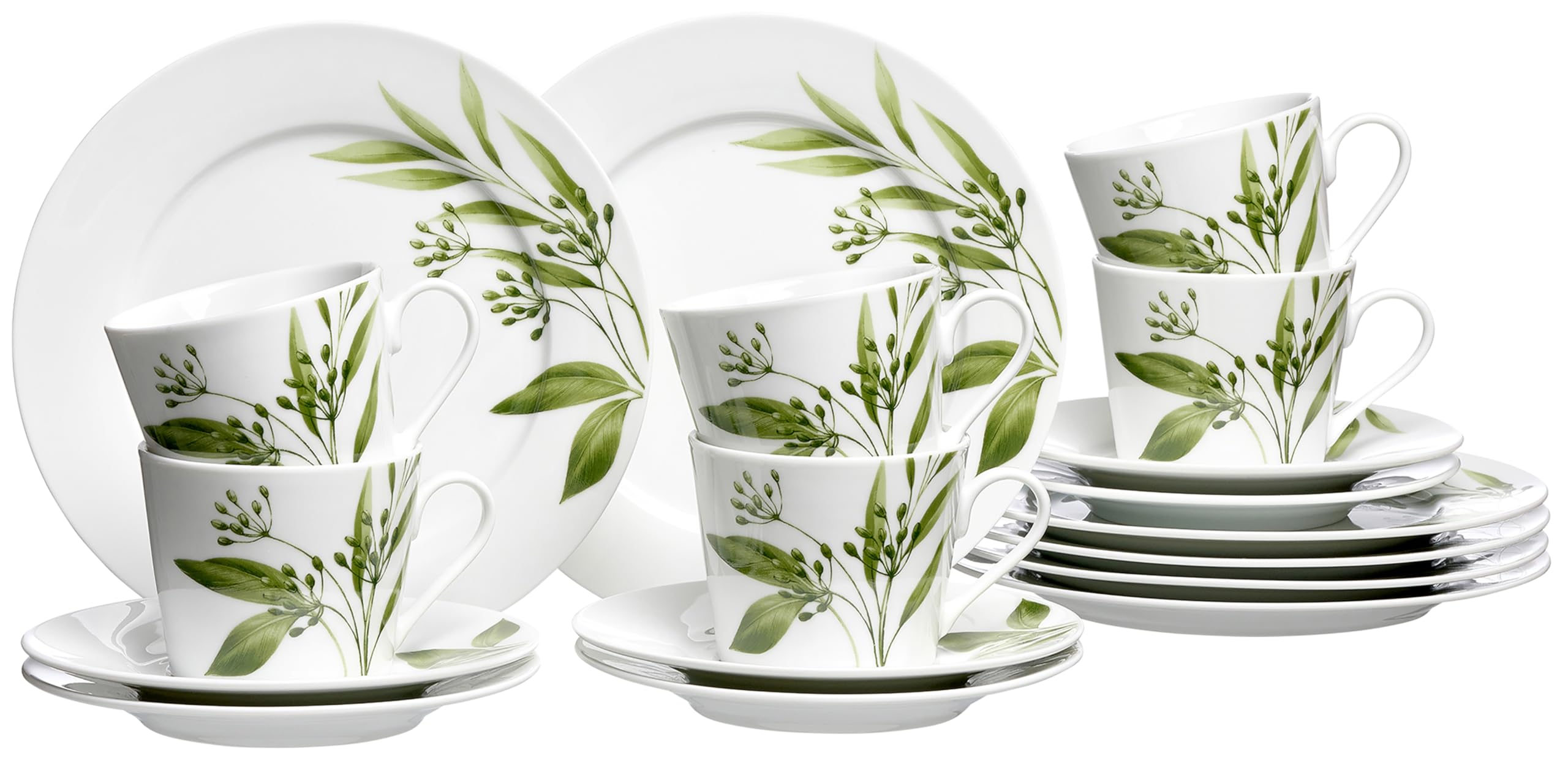 Ritzenhoff & Breker Kaffeeservice Evora 18pcs, Porcelana