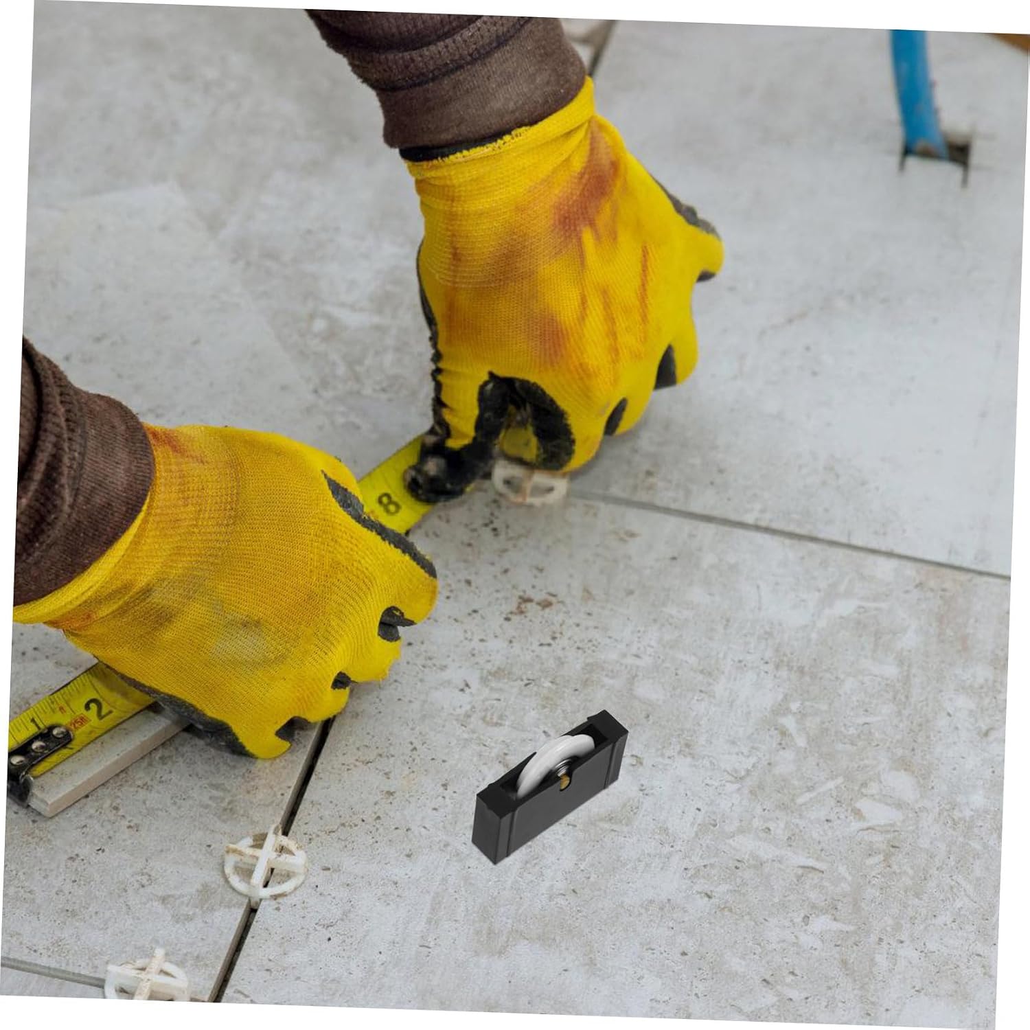 CORHAD Manual T-Style Glass Cutter Tool for Ceramic and Glass Tiles Roller Cutter 2 Cutting Wheels Precision Cutting for DIY Projects and Home Renovation