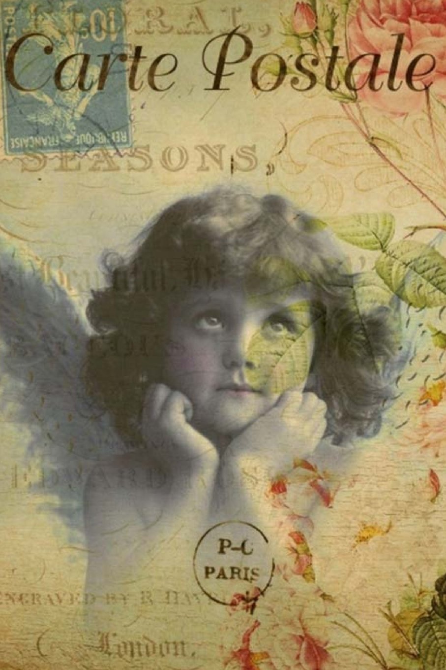 Carte Postale - Child Angel - Paris - Journal: Volume 1 (Carte Postale - Parisian Missives)