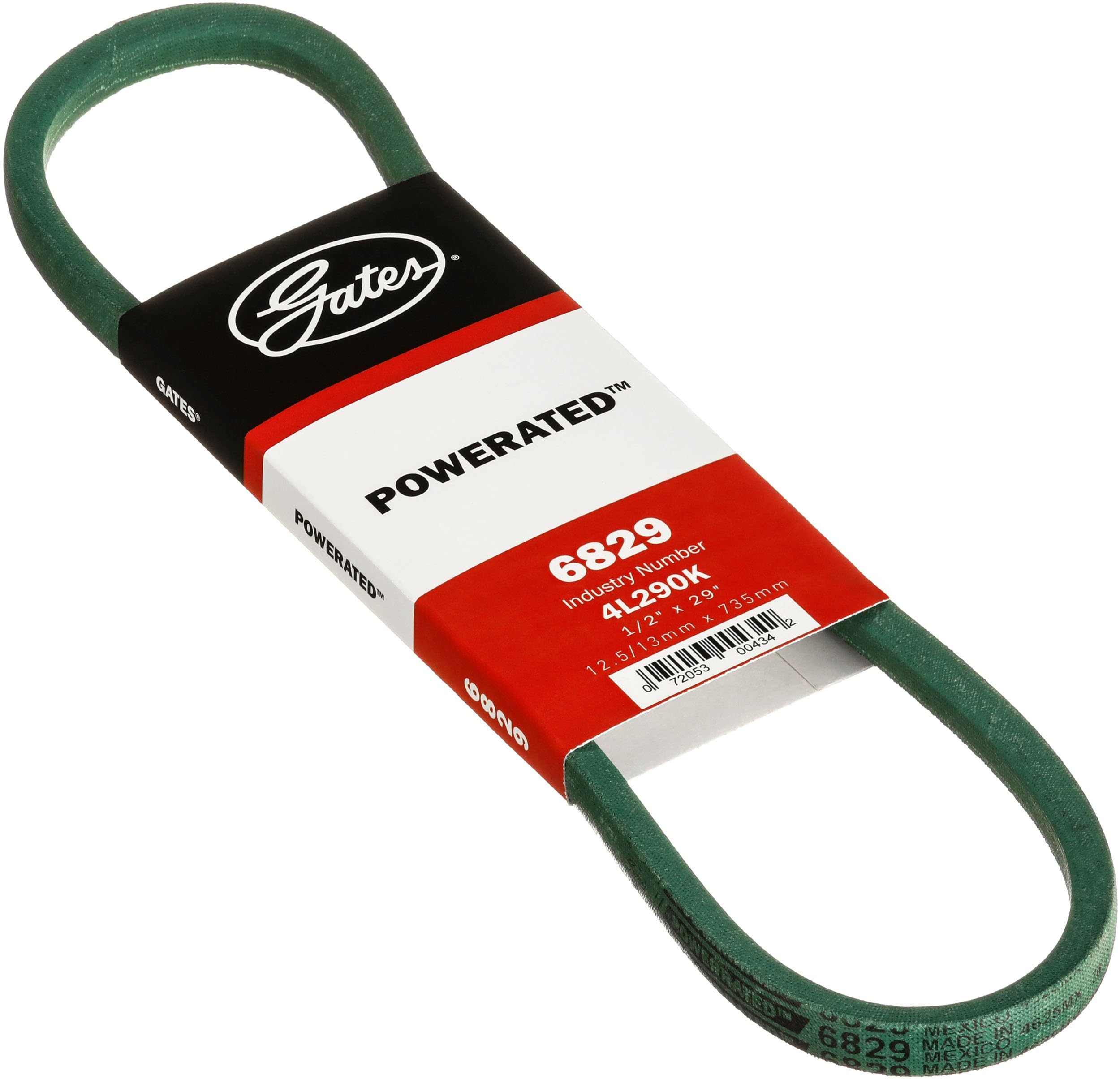 Amazon.com: Gates 6829 PoweRated FHP Medium Horse-Power V-Belts