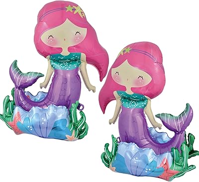 Mermaid Under The Sea Balloons/Arch