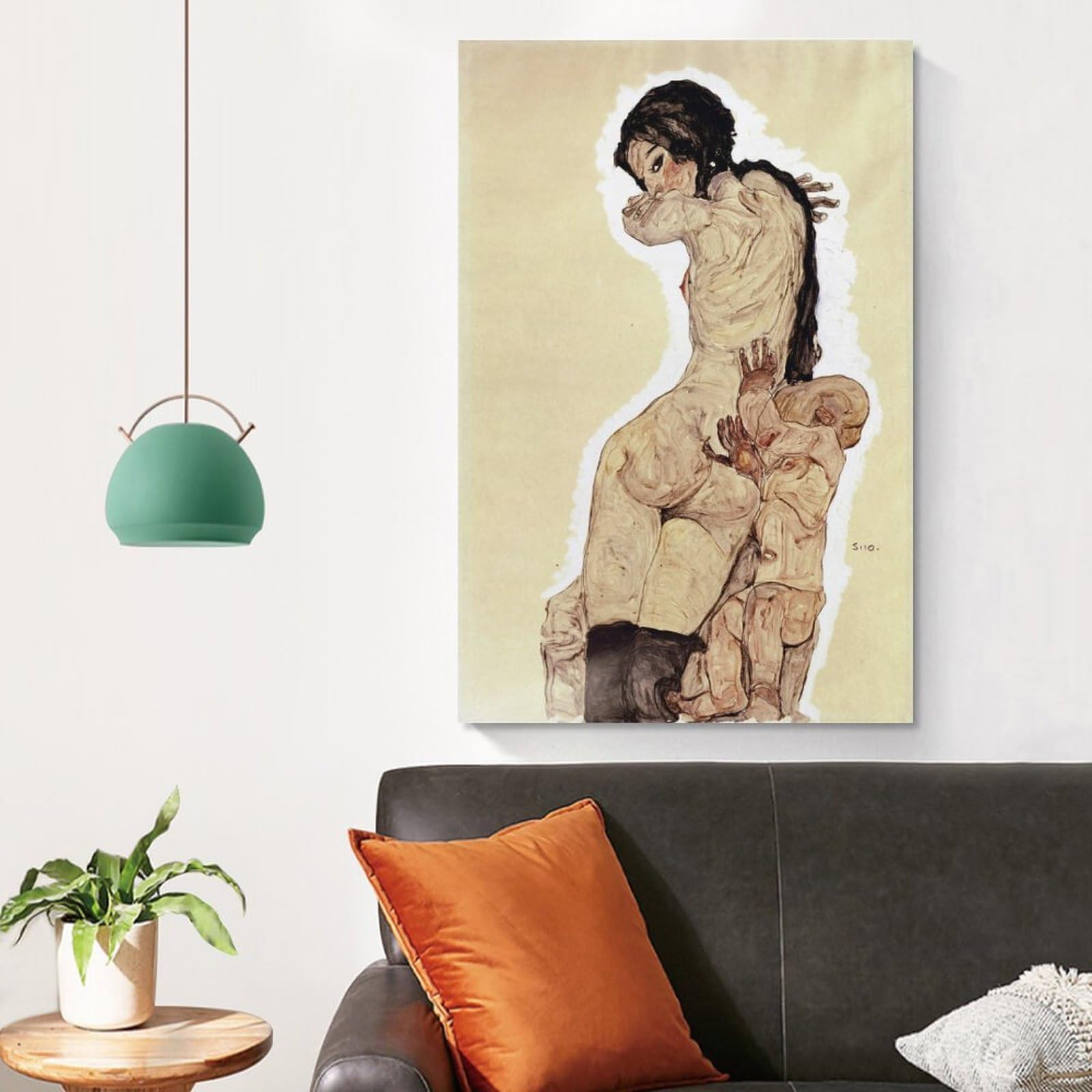 Amazon.co.jp: Egon Schieleエゴンシーレポスター有名な絵画作品『胎児