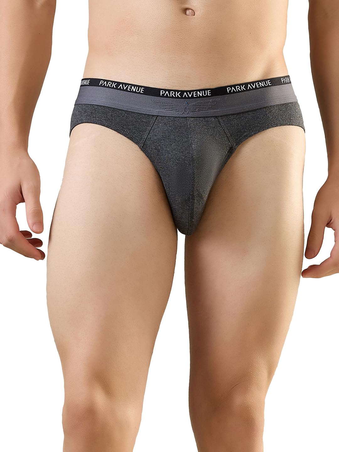 park avenue Men Regular Fit Solid Pattern Cotton Spandex Blend Brief-picture-34