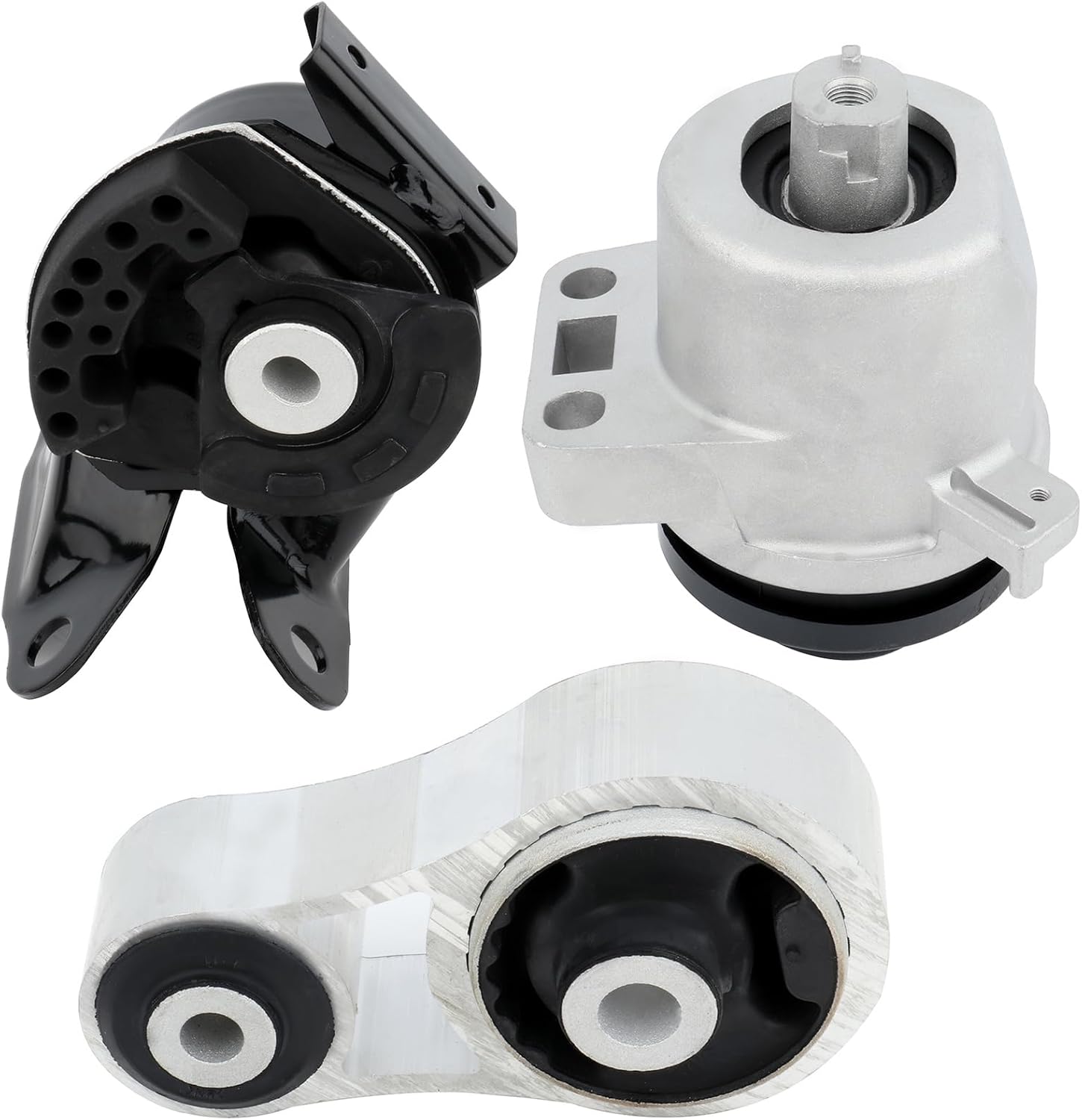 OCPTY Engine Motor Mount Transmission Mount and Torque Strut Mount Set Compatible with 2007-2012 for Mazda CX-7 2.3L/ 2.5L # A4440, A4419, A4425 3PCS