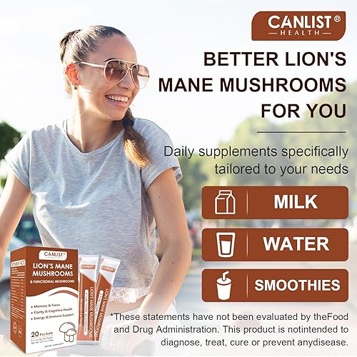 Miniatura 6 de Polvo de setas melena de león