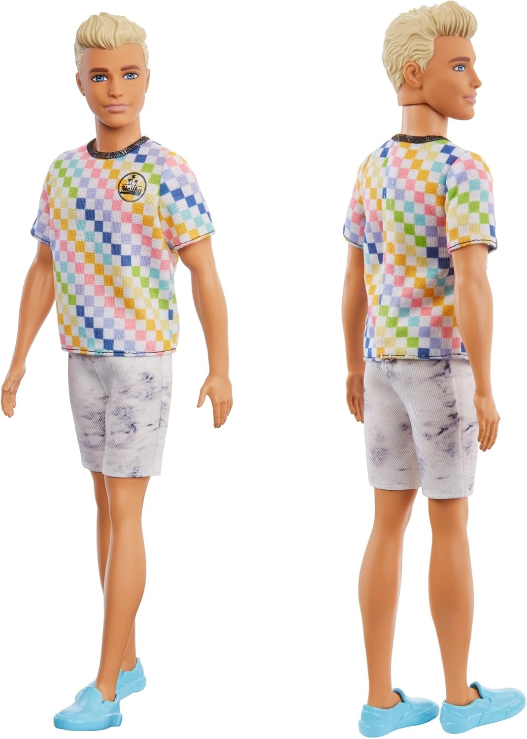 Boneka Barbie Ken Fashionista Colorful T-Shirt (rilis model 2022) di sini kualitas lebih bagus
