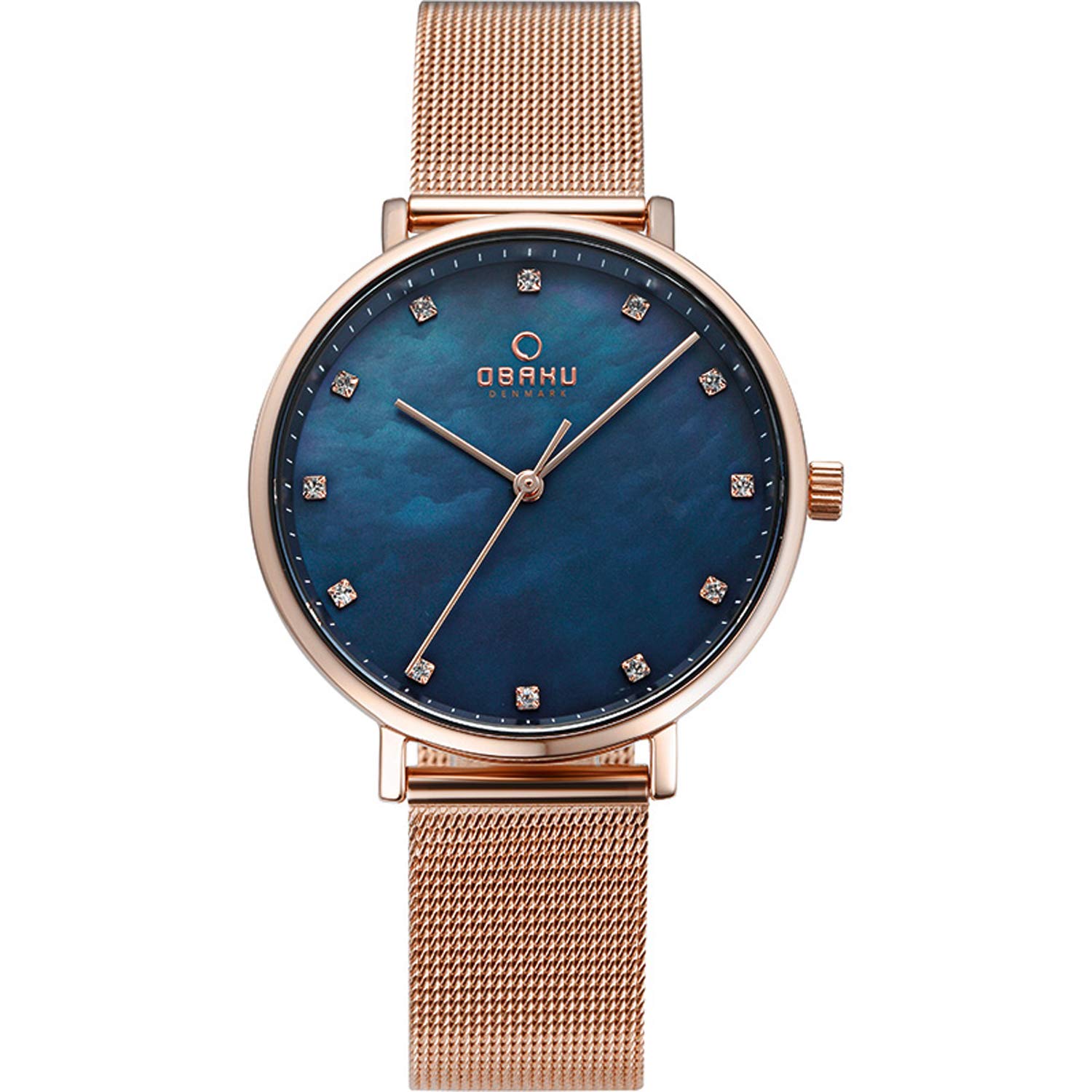 Obaku Analog Blue Dial Womens Watch-V186LXVLMV (B06XXX8RMB) Amazon Price History, Amazon Price Tracker