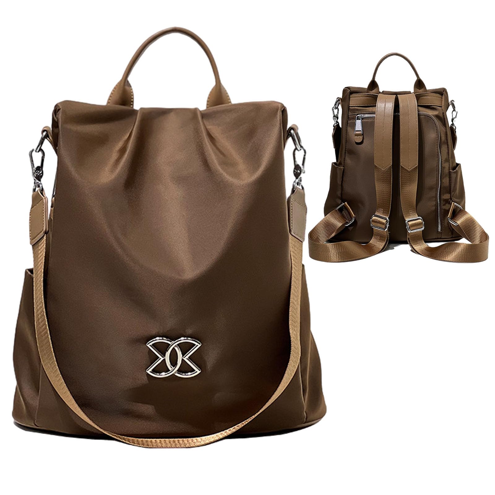 3-Way Crossbody Oxford Cloth Bag - Anti-Theft Multi-Purpose Large Capacity Oxford Cloth Lightweight Shoulder Bag