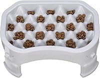 Vista 16 de Neater Pet Brands Comedero elevado para alimentación lenta más ordenada Cuenco elevado para alimentos para perro con altura ajustable